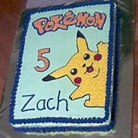 Pokemon Made for a friend's 5 year old.