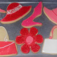 More Girlie Cookies Sugar cookies with RI