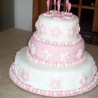 Dd's 6Th Birthday Cake This is my first attempt at mmf and it was so much fun! The cake is not perfect but she loved it and I learned a lot. The cake & all...