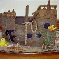 Pirate Ship To my son`s 5 years birthday.