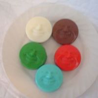 Chocolate Covered Oreos You can't really tell from the picture, but the face is actually winking.