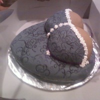 Happy Birthday Phil First attempt at using an imprint mat and I was pretty pleased. I know now though not to try and using filling in the "girls"...