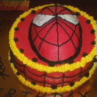 3D Spiderman Cake 