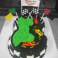 Race Car Cake This was the cake I made for my sons 3rd birthday. I got the idea from so many of you ladies! I think there is a little something from...
