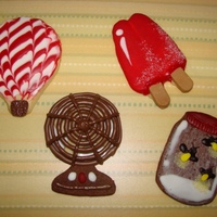 Lazy Days Of Summer Cookies ...from the June 2010 Creative Cookie Club.