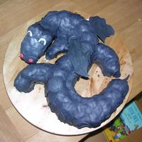 Dragon An easy dragon for my son's 4th birthday