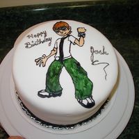 Ben10 This was a last minute cake for my nephew. His birthday is this weekend, and I actually get to go to Ohio and share it with him, so I made...