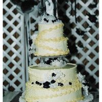 Wedding Cake I made this for my sister about 10 or 11 years ago? I can't even remember how long she's been married. I hadn't been...