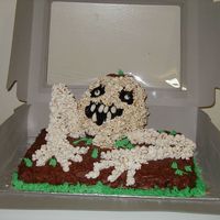 Bones I got the idea for this one from the 2002 Wilton Yearbook. It was made for a halloween party, my husband was attending, last year. The...