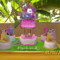 The Princess Birthday Cake 
