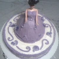 La Quinceanera I baked this cake for my niece 15th Party.
