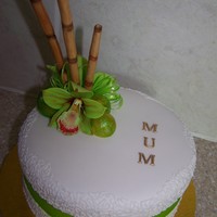 Mothers Day 2009 Gelatine balloons, Orchids and Bamboo