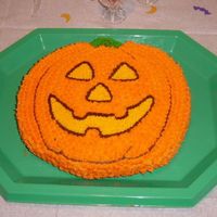 Jack-O-Lantern Cake 