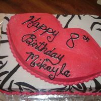 Zebra And Lips Couldn't find anything Bratz for a cake so this is what i came up with. Butter cream icing, zebra stripes made out of fondant. I used...