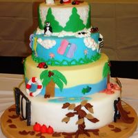 4 Seasons I made this cake for the 2008 Cake show I was in. I didn't place, but I had so much fun and I learned alot. I am looking forward to...