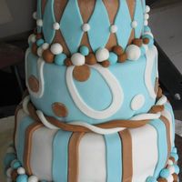 Baby Boy Shower Cake 