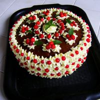 Cake With Strawberry 