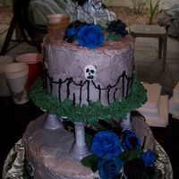 Course 3 2 Tier Cake I am not the wedding type of guy , so the wilton cake in the book was a lil to bright for me. I adore my wilton instructor. She lets us be...