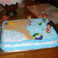 Beach Party Cake 