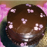 Pink Flowers I made this for my kids' teachers. They loved the fondant decorations and I'm still practicing and experimenting with my own &...