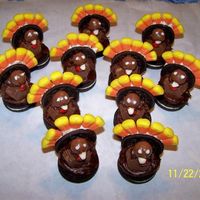 Oreo Turkey Cookies Happy Holidays.Susie