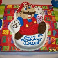 Super Mario I made this cake for my 6 year old grandson. It was my first time freezing a cake . I really loved how moist it was and flavorful. It is...