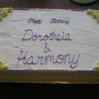 Whipped Icing Vanilla/strawberry Cake this cake is half vanilla/half strawberry with Whipped icing