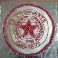 Graduation From Tamu This cake is a chocolate spongecake with creamcheese icing. Made for graduation party