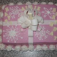 1St B-Day Cake Here is a 1st b-day cake, chocolate cake with strawberry filling.....it was devine.....