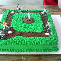 Baseball Field Made this for the t-ball team end of season party. The kids stole all the players!! lolI didnt know what album to put this in...