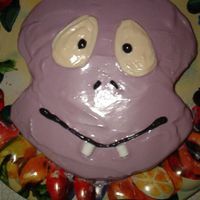 Purple Alien I made this for my sons day care group when they had a purple alien day.