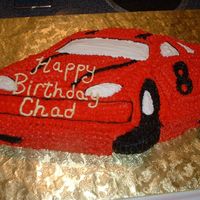 Race Car Cake 