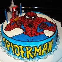 Spiderman Cake 