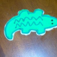 Alligator Cookie 