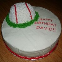 David's 6Th Birthday Cake This is the biggest cake I've made to date...the base is a white 14" layer and a chocolate 14" layer...I didn't have...