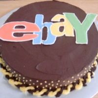 Ebay Addiction My dad is an Ebay addict, so I made him an Ebay cake for Father's Day. The Ebay is colorflow, but I broke it twice. Just made it work...