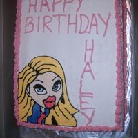 Bratz Cake This is my very first FBCT. I couldn't have been more pleased with how it turned out! It was a two layer 11x15.