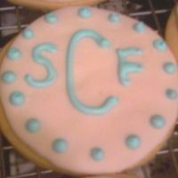 Cookies.jpg nfsc and mmf ~ these were favors at a baby shower...these are the baby's initials.