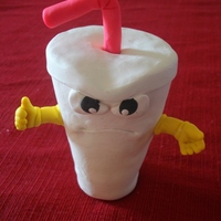 Weird People I made these for a friend that owes a bakery for a cake he was working on, I guess they are some adult cartoon show but I've seen it...