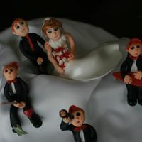 The Family These are for my brothers wedding in another week. They are far from perfect lol, but it was fun learing the whole process on how to do it...