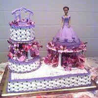 Anna And The Cake This cake was done for the opening night celebration of a local theatres production of The King and I, the dolls gown was made to duplicate...