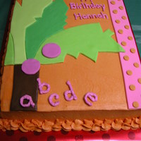 Chicka Chicka Boom Boom Designed like book cover. MMF over butter cream.Thanks to all who post their wonderful work and ideas. I search here first! I will attempt...