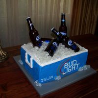 Ice Chest For a Groom's cake