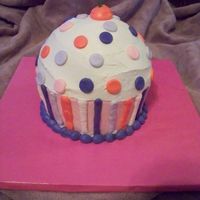 Giant Cupcake This was the smash cake