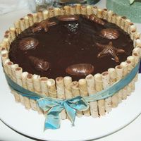 Ultimate Chocolate Cake Made this for a true chocolate-lover. Two layers of chocolate torte cake (similar to flourless chocolate cake) filled with a layer of...