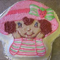 Strawberry Shortcake This was made for my daughter's 3rd birthday.