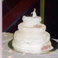 Wedding Cake wedding cake i threw together for a fast wedding.