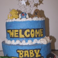 Baby Star Wars I was asked to do a baby shower cake with a Star Wars theme since the baby-to-be's name is Anikin. So I thought it would be cute to do...
