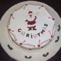 Royal Iced Christmas Cake 