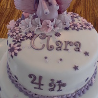 Pegasus Barbie Thanks for inspiration from others who has made a cake with Barbie and Pegasus